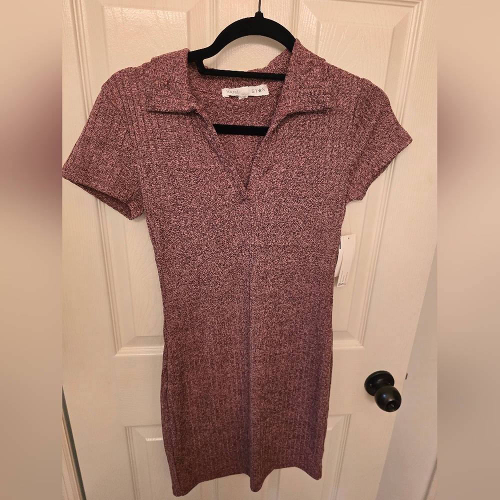 NWT Women's Vanilla Star polo dress sz XS